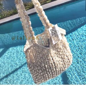 Viral Made in India Mother of Pearl Beaded Pearly Shoulder Bag